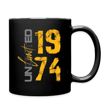 1974 50e anniversaire 74 - Mug uni - noir - Droite