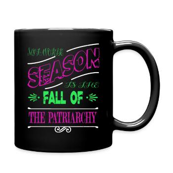 bday birthday calendaring statement - Tasse einfarbig - Schwarz - Rechts