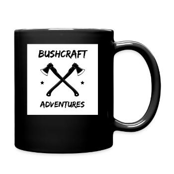 Bushcraft Adventures - Tasse einfarbig - Schwarz - Rechts