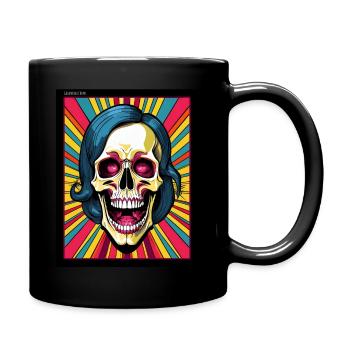 gedankenstürme one - Tasse einfarbig - Schwarz - Rechts