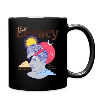 The Legacy of Caesar - Tasse einfarbig - Schwarz - Rechts