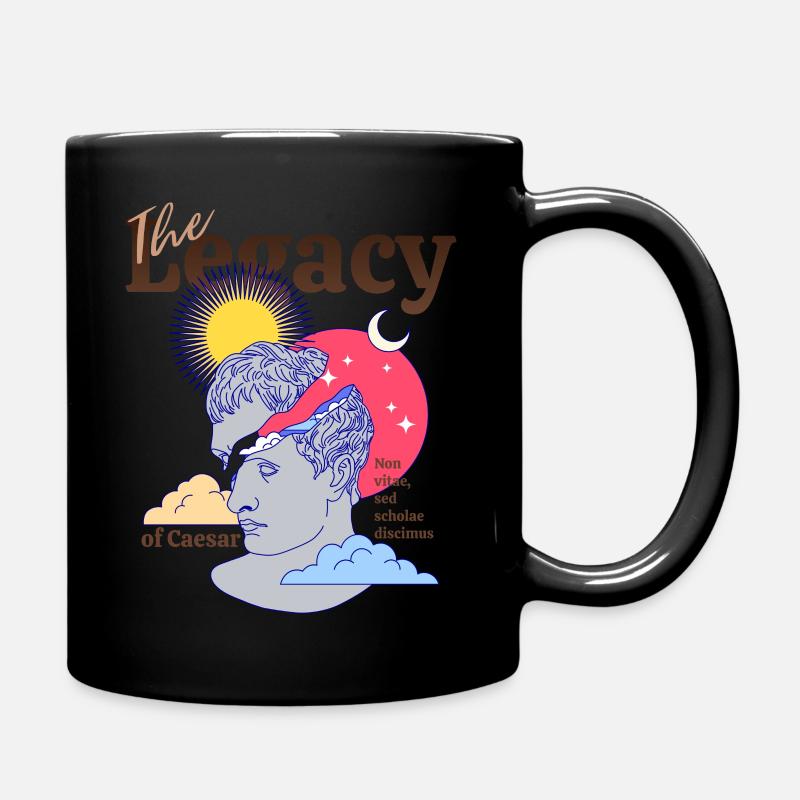 The Legacy of Caesar - Tasse einfarbig - Schwarz