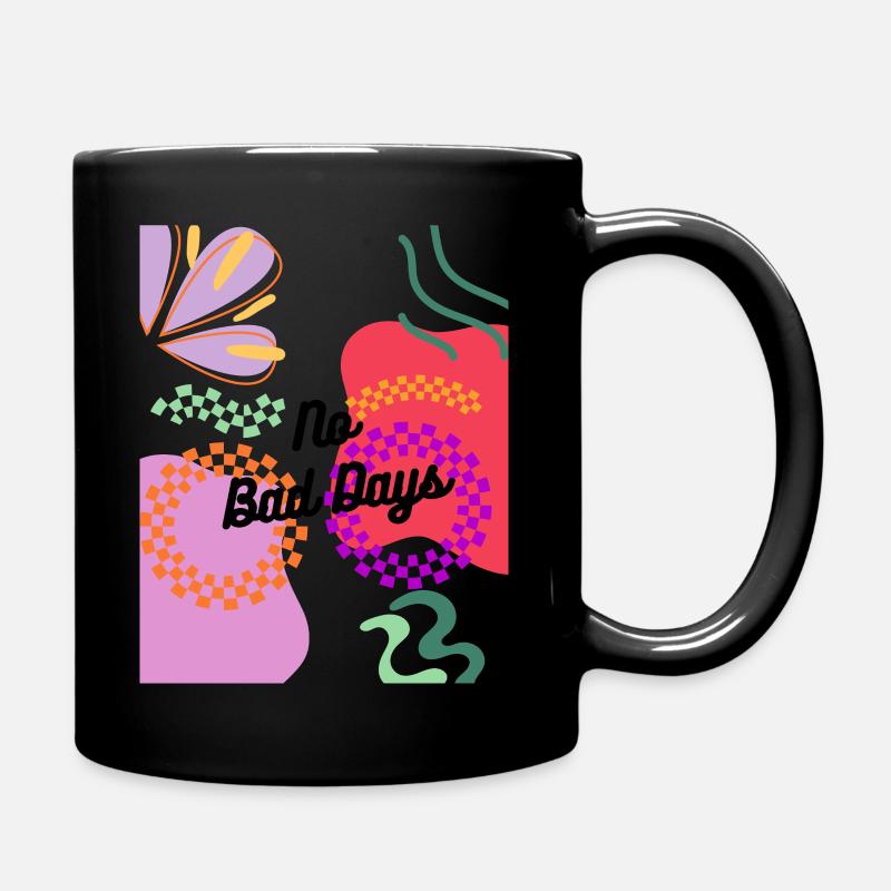 No bad days - Full Colour Mug - black