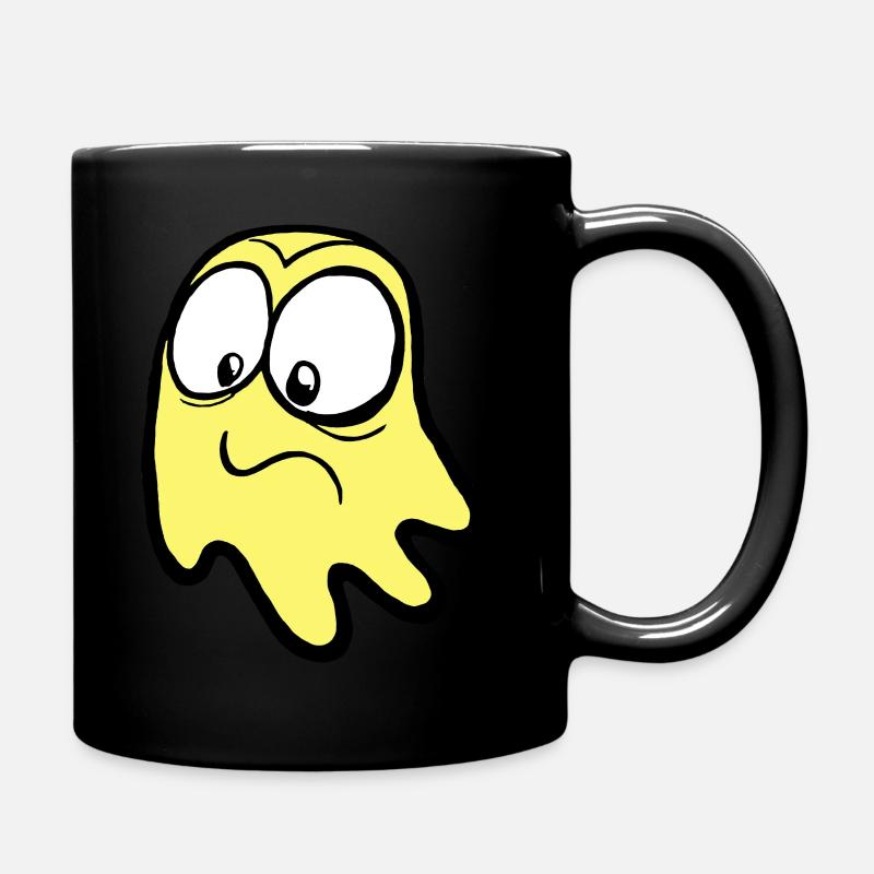 Heuli en jaune - Mug uni - noir