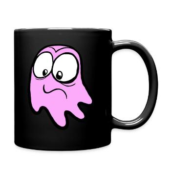 Heuli in pink - Full Colour Mug - black - Right