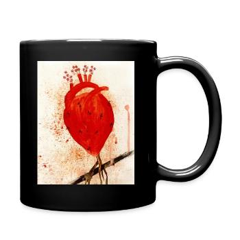 Blooming Passion - Full Colour Mug - black - Right