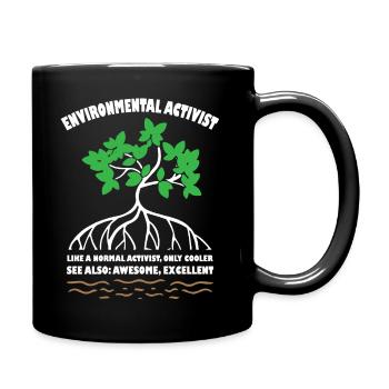 Mangroves Activist - Full Colour Mug - black - Right