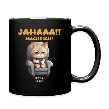 YEEEEEEEEEEEEEEEEEEEEEEEEEEEE - Full Colour Mug - black - Right