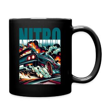 NITRO Drift Car - Tasse einfarbig - Schwarz - Rechts