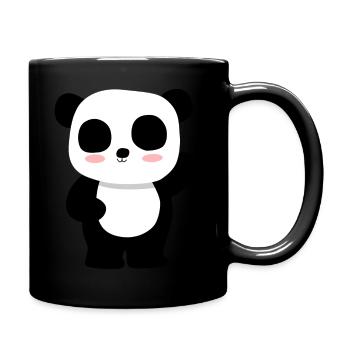 Panda - Full Colour Mug - black - Right