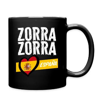 Zorra zorra - Full Colour Mug - black - Right