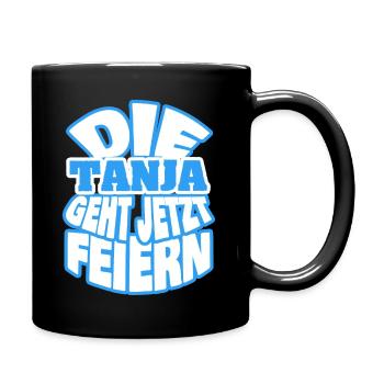 Dictons Tanja - Mug uni - noir - Droite