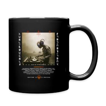 ACID ROBOT DJ - Tasse einfarbig - Schwarz - Rechts
