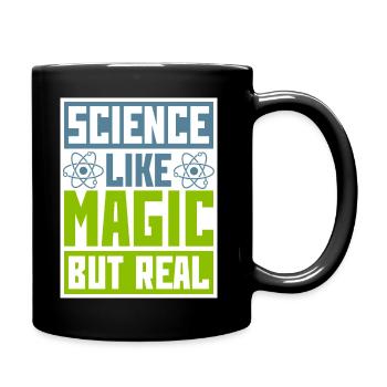 La science comme de la magie, mais un vrai professeur scientifique - Mug uni - noir - Droite