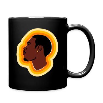 Black Lives Matter - Tasse einfarbig - Schwarz - Rechts