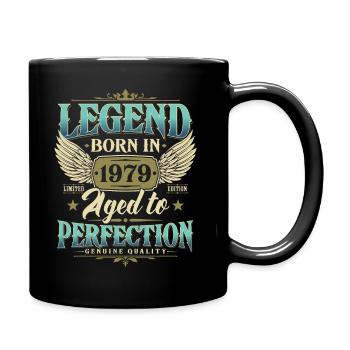 Legend 1979 Born Vintage Cadeau d’anniversaire - Mug uni - noir - Droite