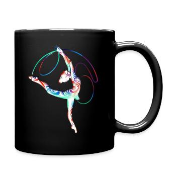 Dance - Tasse einfarbig - Schwarz - Rechts
