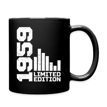 Vintage, 1959, Cadeau d’anniversaire, 1959, Année 1959 - Mug uni - noir - Droite