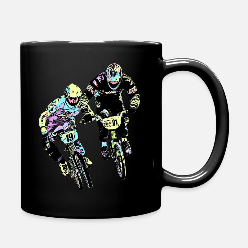 BMX - Full Colour Mug - black