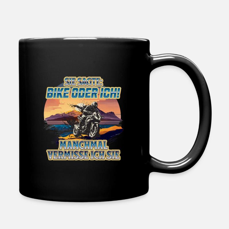 Vélo ou I DLzG - Mug uni - noir