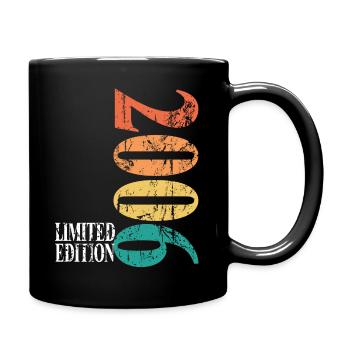 Limited Edition 2006 18th Birthday Vintage - Full Colour Mug - black - Right