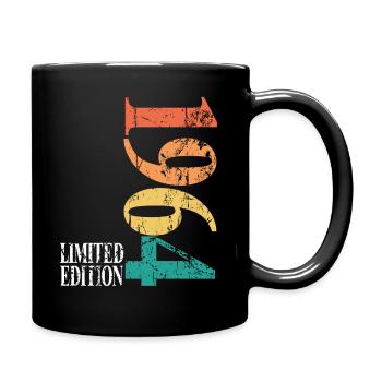 Limited Edition 1964 60th Birthday Vintage - Full Colour Mug - black - Right