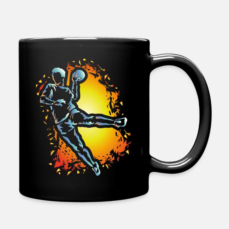 Handball Player Handball Gift - Full Colour Mug - black