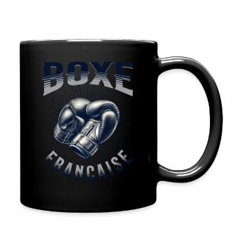 Boxe Française, cadeau pour boxeur et boxeuse - Mug uni - noir - Droite