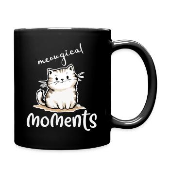 Let's Create Meowgical Moments! - Full Colour Mug - black - Right
