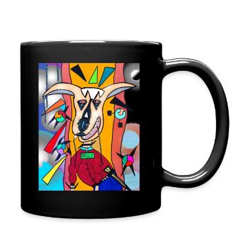 Kollektion Black City - Tasse einfarbig - Schwarz - Rechts