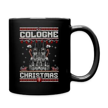 Cologne Köln Kölle Pull de Noël - Mug uni - noir - Droite