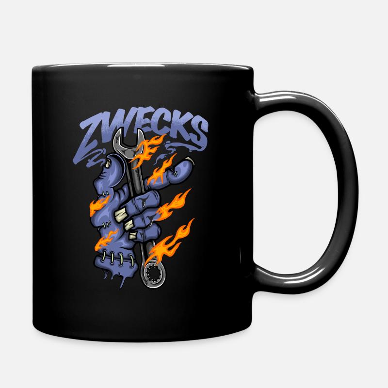 mechaniker - Tasse einfarbig - Schwarz