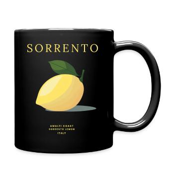 Sorrento - Amlfi Coast - Sorrento lemon - Mug uni - noir - Droite