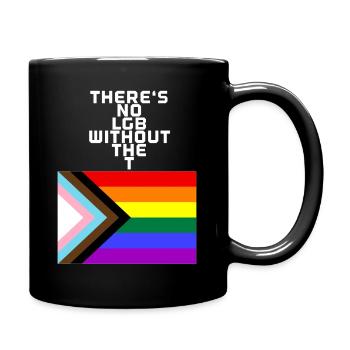 LGBT-Personen - Tasse einfarbig - Schwarz - Rechts
