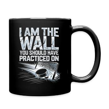 Déclaration parfaite pour les gardiens de but de hockey - Mug uni - noir - Droite
