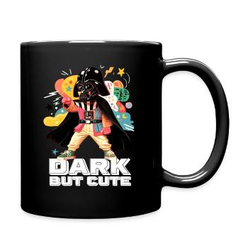 dark but cute - Full Colour Mug - black - Right