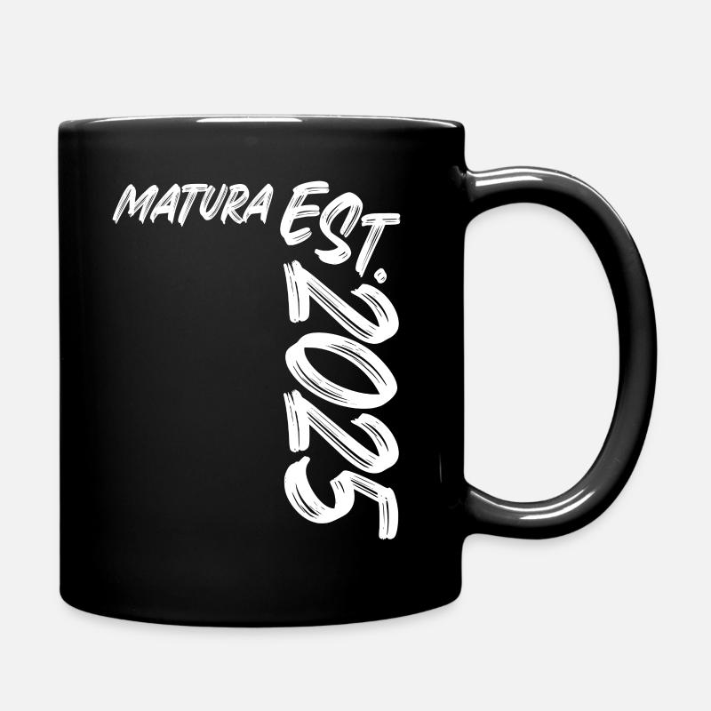 Matura Est. 2025 - Tasse einfarbig - Schwarz