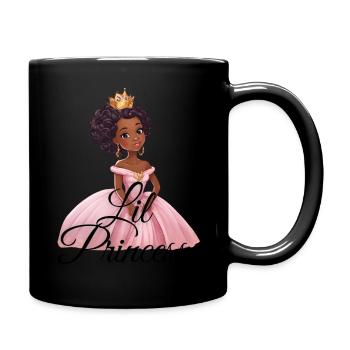 Lil Princess - Tasse einfarbig - Schwarz - Rechts