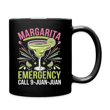 Drôle de dicton pour les amateurs de margarita - Mug uni - noir - Droite