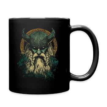 Odin Viking - Full Colour Mug - black - Right