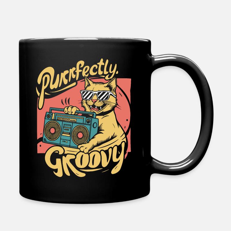 Parfaitement groovy - Mug uni - noir