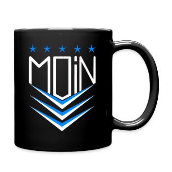 moin - Tasse einfarbig - Schwarz - Rechts