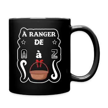T-shirt à Ranger de A à Z 2025 - Mug uni - noir - Droite