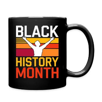 black history month 2025 - Mug uni - noir - Droite
