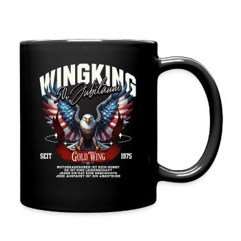 Goldwing King 50 Anniversaire 1975 - Mug uni - noir - Droite