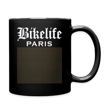 TheRealBikelife Paris Monogramme - Mug uni - noir - Droite