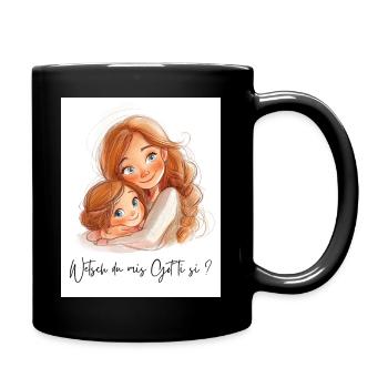 Allez-vous être parrain ? – Cadeau pour marraine - Mug uni - noir - Droite