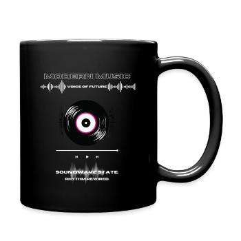 Musique Moderne - Schallpaltte Vinyl - Mug uni - noir - Droite
