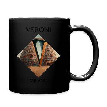 veroni - Mug uni - noir - Droite
