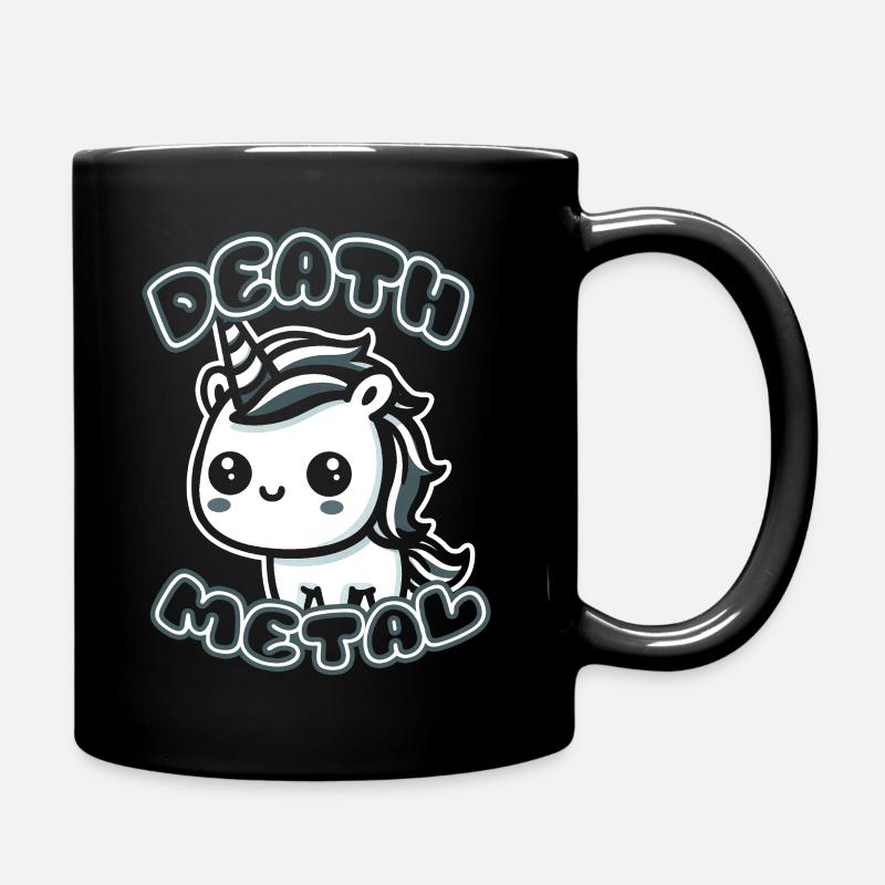 Death Metal / Licorne - Mug uni - noir